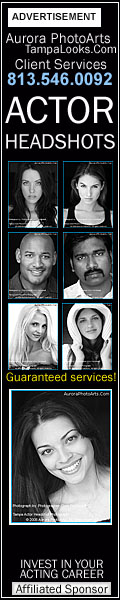 Tampa Bay Actor and Talent Headshots and Headshot Photography by Aurora PhotoArts, an affiliated sponsor. The choice of professionals since 2002. 